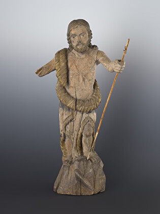 Chrzest Chrystusa - Figura św. Jana Chrzciciela